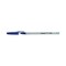 Universal Medium 1 mm Stick Ballpoint Pen - Blue Ink, Gray/Blue Barrel (1 Dozen)